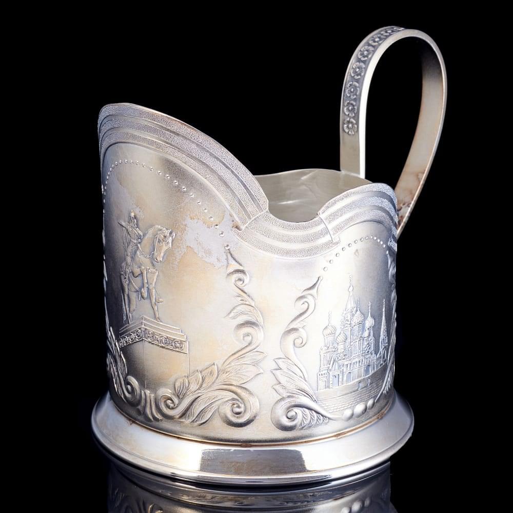 Подстаканник посеребренный - интернет магазин Русь Велика я фото 4