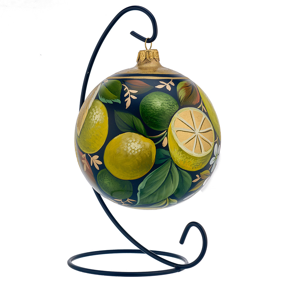 Шар новогодний с авторской росписью - интернет магазин Русь Велика я фото 2