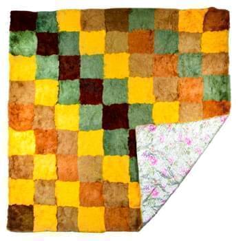 Меховые покрывала